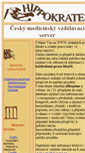Mobile Screenshot of hippokrates.avonet.cz
