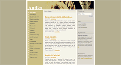 Desktop Screenshot of antika.avonet.cz