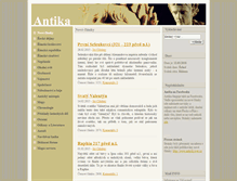 Tablet Screenshot of antika.avonet.cz
