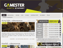 Tablet Screenshot of gamester.avonet.cz